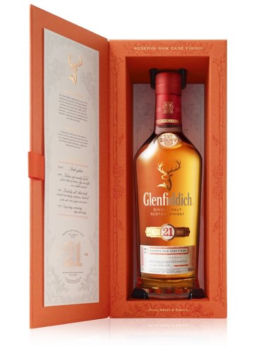 Buy Glenfiddich 21 Year Old Reserva Rum Cask Finish Whisky 70cl Online