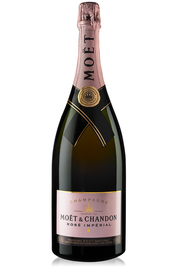 Moet & Chandon Rose Imperial Champagne With Godiva Black & Gold