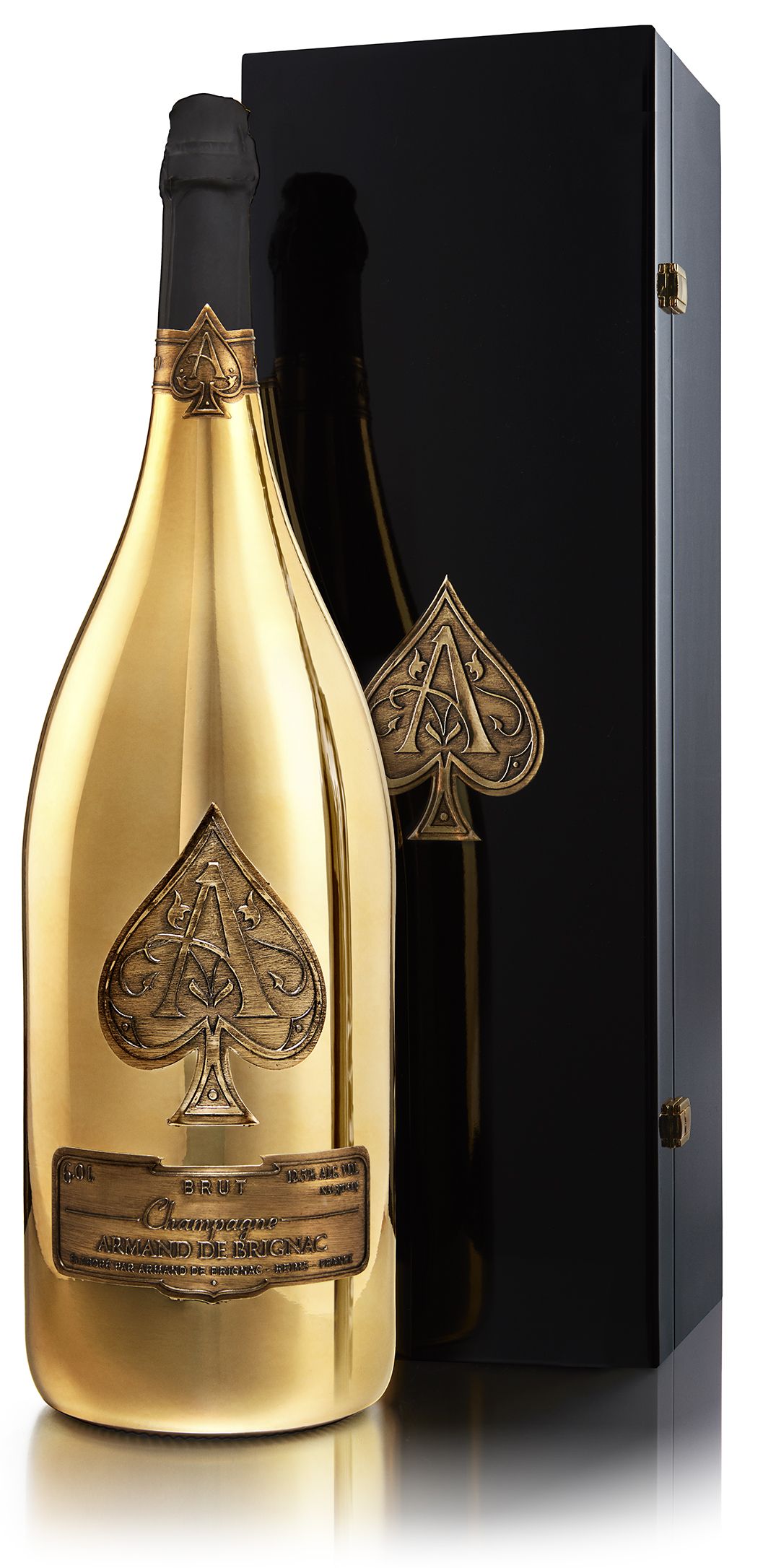 Armand de Brignac Gold Champagne Brut 12.5% 6L Methusalem - in luxury case  (6000 ml)