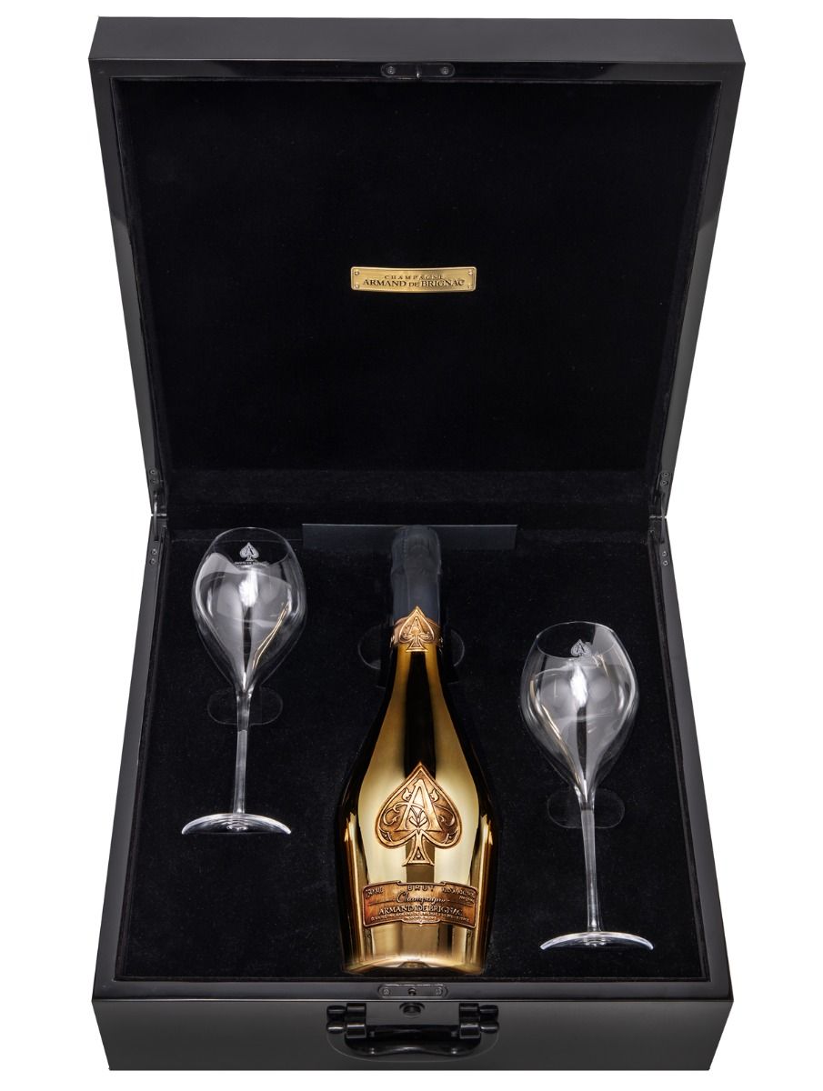 Armand de Brignac - Ace of Spades Brut Gold Champagne (Wooden Box) NV (12L)