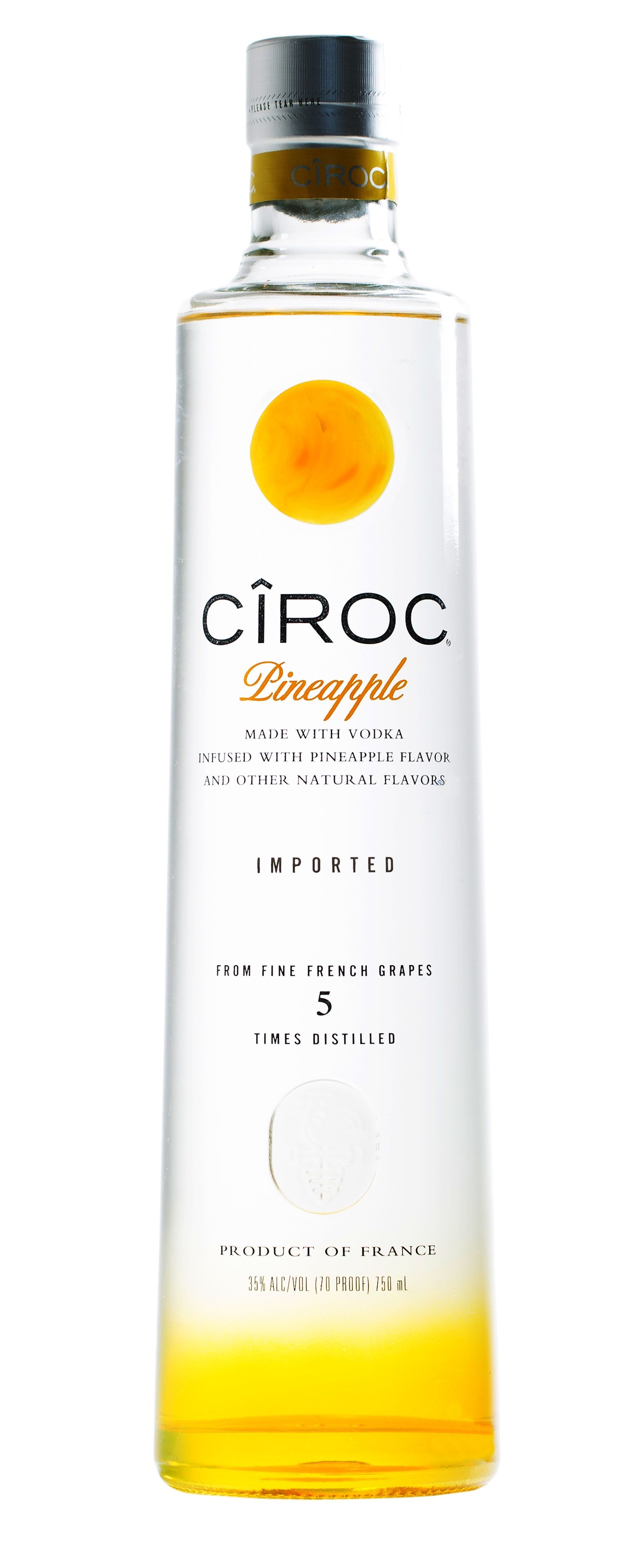 Vodka Cîroc Pineapple 37.5° 70 Cl