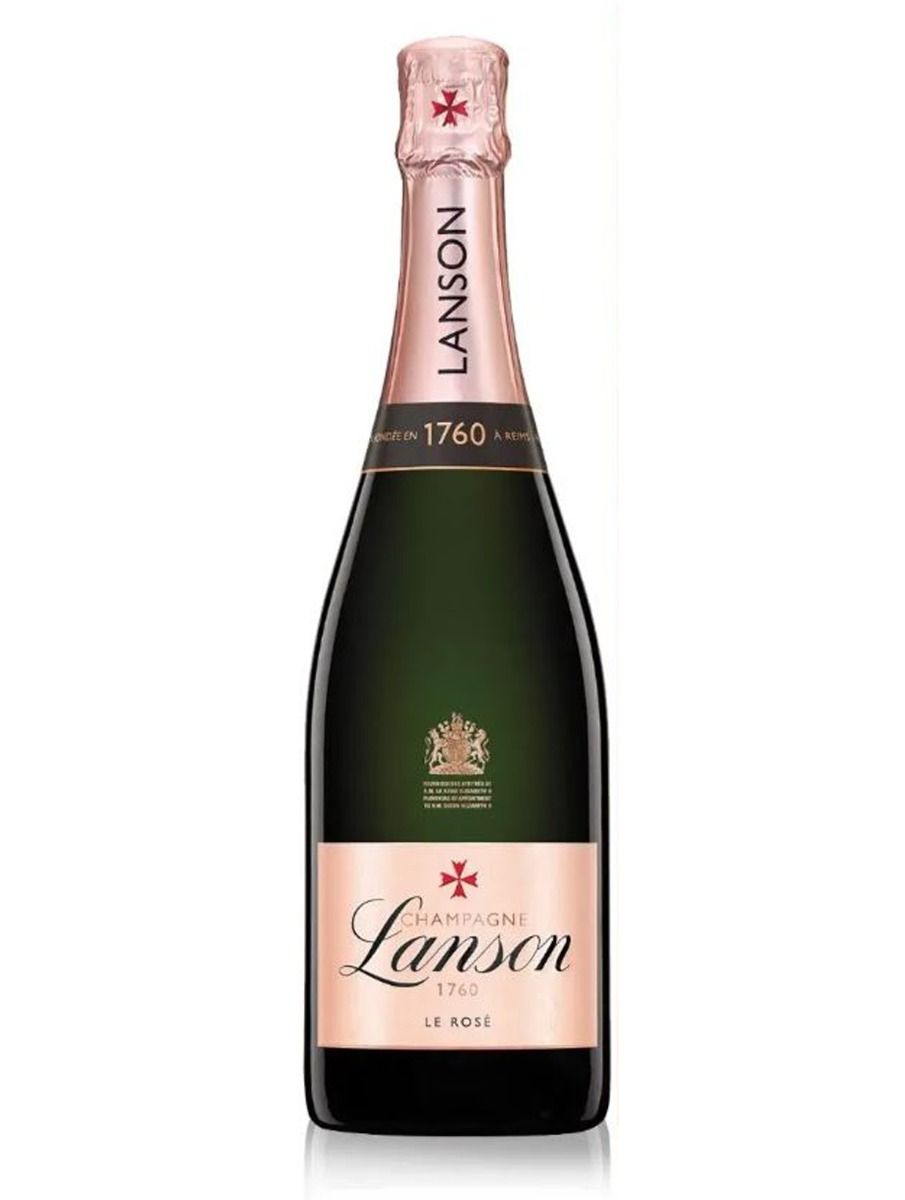 Lanson Le Rosé Label Champagne