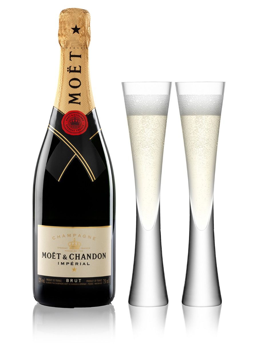 Buy MOET & CHANDON Gold Champagne Sipper Authentic Single Flute Online in  India 