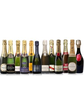 Grande Marques Half Bottle Brut NV Champagne Collection 12 x 37.5cl