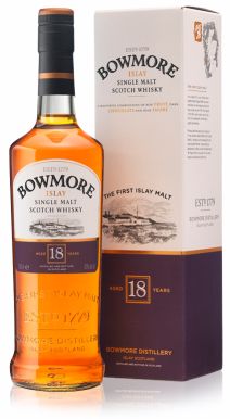 Bowmore 18 year old Islay Single Malt Scotch Whisky 70cl