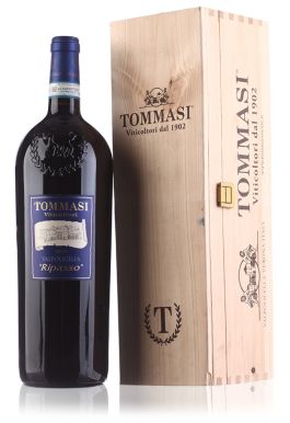 Tommasi 'Ripasso' Valpolicella Red Wine Magnum Wooden Gift Box 150cl