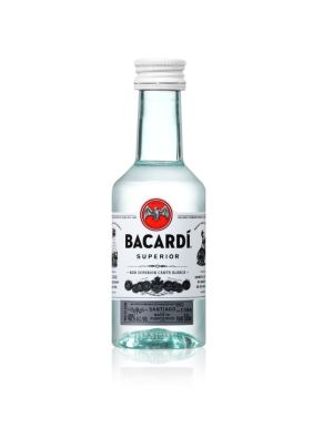Bacardi Carta Blanca Rum Miniature 5cl