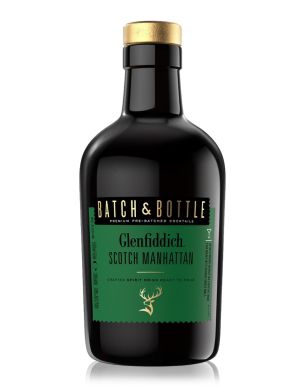 Batch & Bottle Glenfiddich Scotch Manhattan Crafted Spirit Drink - Ready to Pour