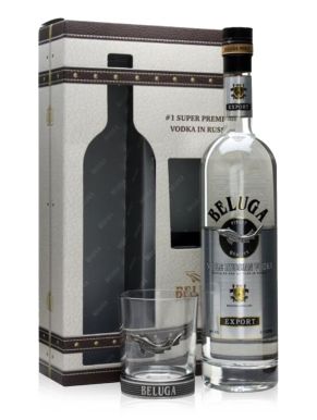Beluga Noble Vodka 70cl Tumbler Gift Set