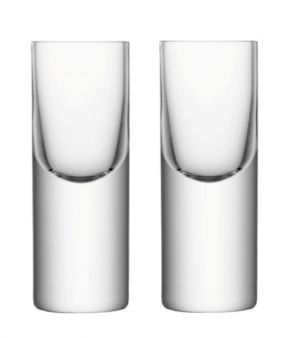 LSA Boris Vodka Shot Glasses - 50ml (Set of 2)