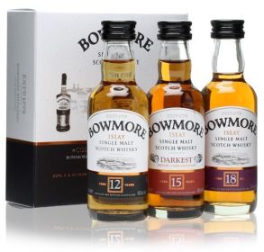 Bowmore 12, 15 & 18 Year Old 3x5cl Whisky