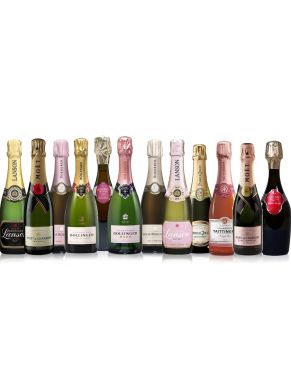The Grande Marques Brut & Rose Champagne Collection 12 x 37.5cl