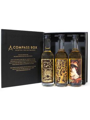 Compass Box Whisky Signature Range Gift Pack 3x5cl