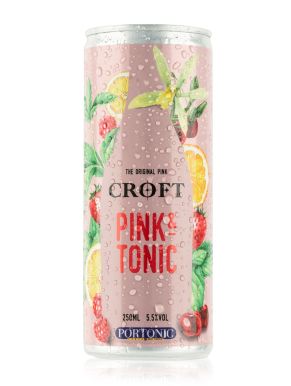 Croft Pink & Tonic Can 25cl