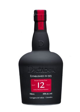 Dictador Colombian 12 Year Old Rum 70cl Gift Box