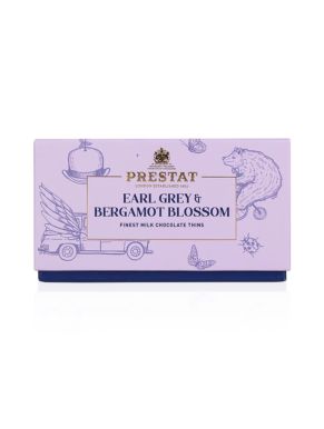 Prestat Earl Grey & Bergamot Blossom Milk Chocolate Thins 200g