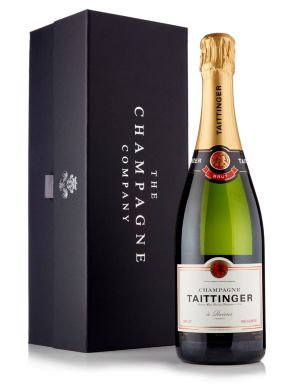 Taittinger Brut Reserve Champagne 75cl Luxury Gift Box