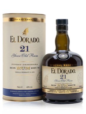 El Dorado Rum 21 Years Old 70cl
