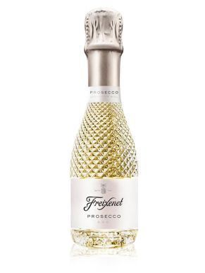 Freixenet Prosecco Brut Cut Glass Bottle Italian Sparkling Wine 20cl 