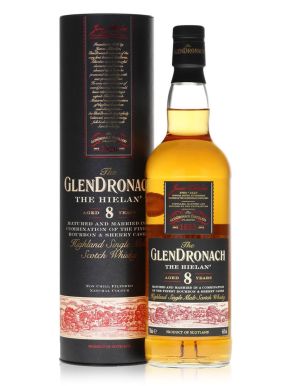 GlenDronach 8 Year Old Single Malt Whisky 70cl