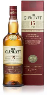 Glenlivet 15yr Old Single Malt Scotch Whisky 70cl