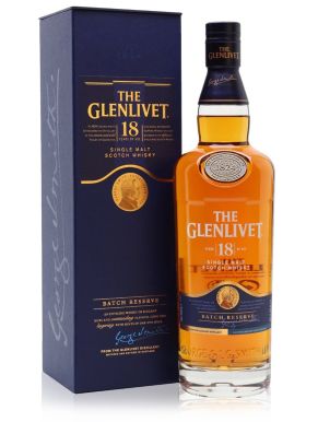 Glenlivet 18yr Old Single Malt Scotch Whisky 70cl