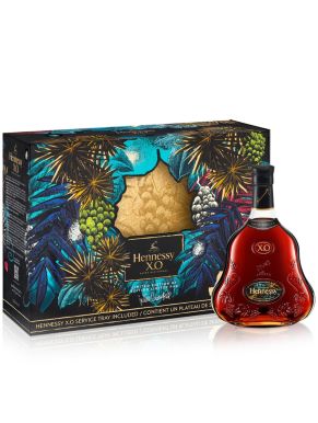 Hennessy XO Cognac 70cl Julien Colombier Tray Gift Pack 70cl