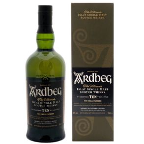 Ardbeg 10 Year Old Islay Single Malt Scotch Whisky 70cl Gift Box