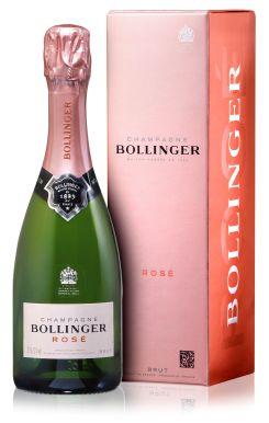 Bollinger Champagne Rose Half Bottle NV 37.5cl Gift Box
