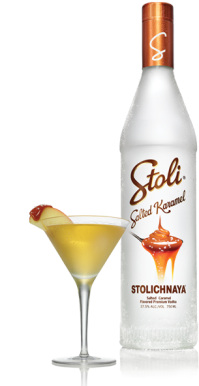 Stoli Salted Karamel Stolichnaya Flavoured Premium Vodka 70cl