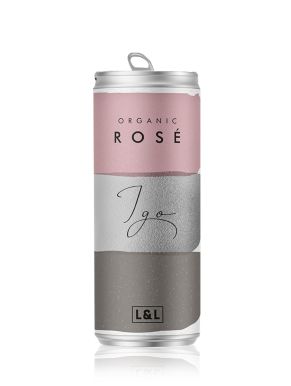IGO Organic Rosé Wine Single Can 1x25cl