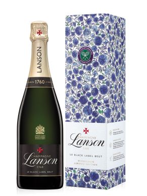 Lanson Le Black Label Wimbledon 2023 Brut NV Champagne 75cl Gift Boxed