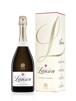 Lanson NV Blanc de Blanc Champagne 75cl Gift Boxed