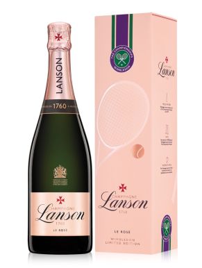 Lanson Le Rosé Champagne Wimbledon Limited Edition 75cl