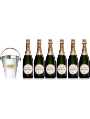 Laurent-Perrier La Cuvée NV Champagne Case Deal 6x75cl & LP Ice Bucket