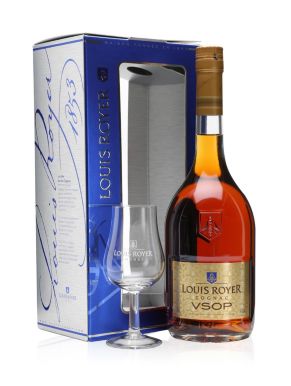 Louis Royer VSOP Cognac Tasting Glass Gift Set 70cl