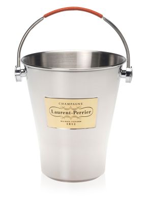 Laurent-Perrier Champagne Branded Metal Ice Bucket