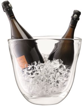 LSA Celebrate Dual Champagne Bucket - Clear H27cm