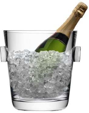 LSA Madrid Champagne Ice Bucket Glass - Clear 5.15L Gift Box