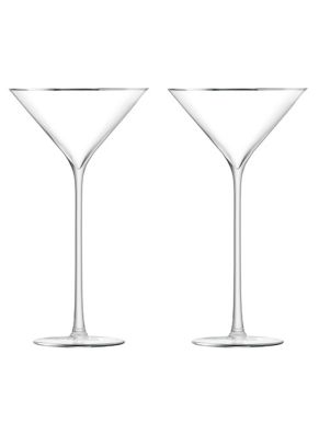 LSA Celebrate Cocktail Glasses Platinum  - 225ml (Set of 2)