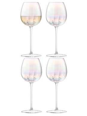 LSA Pearl White Wine Glass -325ml (4)