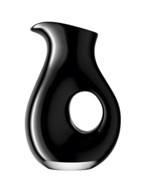 LSA Milo Glass Jug - Black 1.2L
