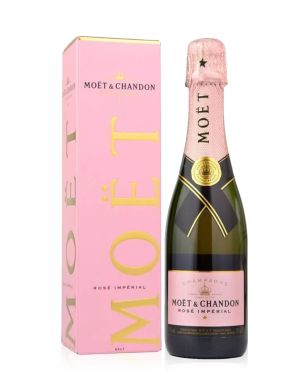 Moet & Chandon Rose Brut Imperial NV Champagne Half Bottle 37.5cl