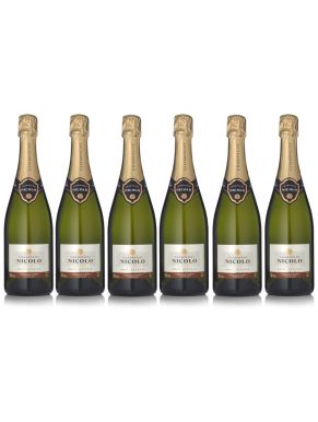 Nicolo Brut Reserve Champagne Case Deal 6 x 75cl