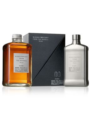 Nikka Whisky Co - Nikka from the Barrel 50cl Hip Flask