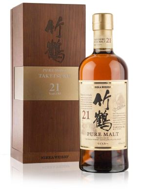 Nikka Taketsuru 21 Year Old Whisky 70cl Wooden Box