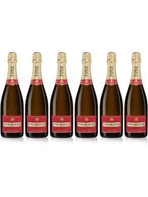 Piper Heidsieck Brut NV Champagne Case Deal 6x75cl