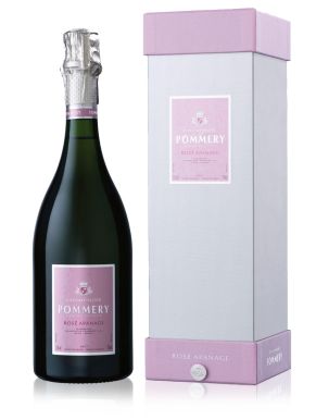 Pommery Apanage Rosé Champagne NV 75cl Gift Box