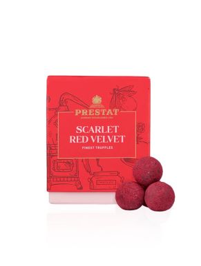 Prestat Scarlet Red Velvet Truffle Cube 170g