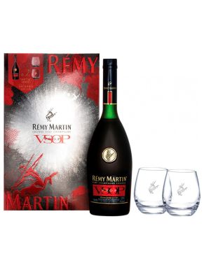 Remy Martin VSOP Cognac 70cl with Glasses